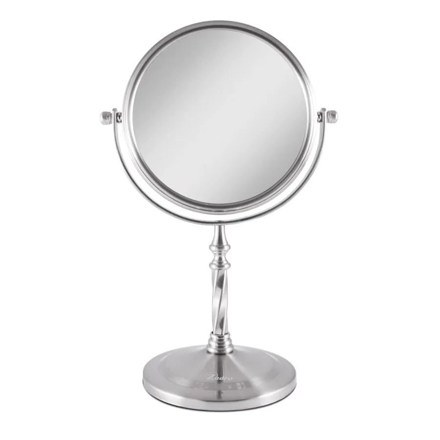 zadro-espejo-de-maquillaje-de-doble-cara-con-aumento-5x-y-cabezal-giratorio-360 image 1