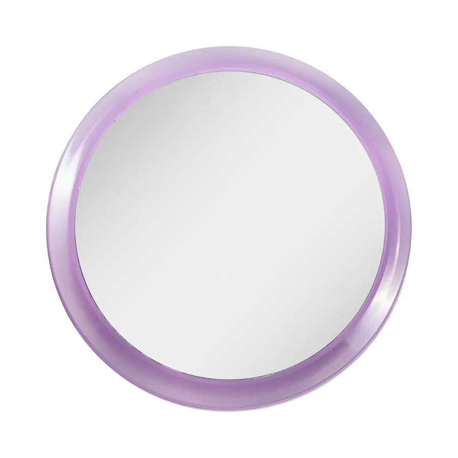 zadro-espejo-de-viaje-con-aumento-5x-y-ventosa-acabado-morado image 1