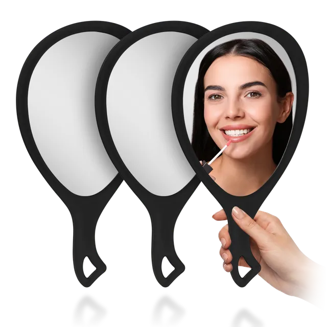 zadro-espejo-de-mano-mediano-teardrop-con-mango-multipack image 1