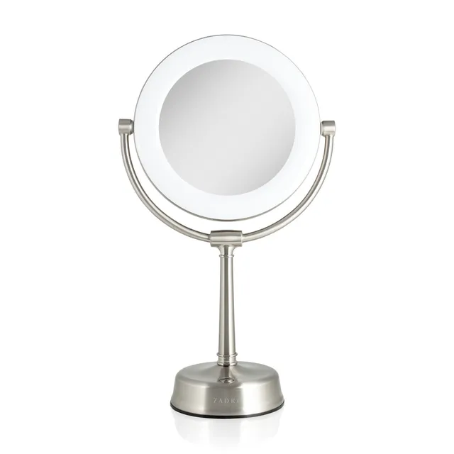 zadro-lexington-espejo-de-maquillaje-iluminado-led-con-aumento-1x-10x-y-atenuado image 1