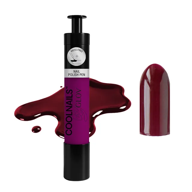 glov-coolnails-esmalte-cl-sico-plum-noir-esmalte-de-u-as-vino-burdeos-profundo-c image 1