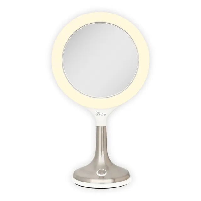 zadro-mood-therapy-espejo-de-maquillaje-iluminado-led-con-aumento-8x-1x image 1