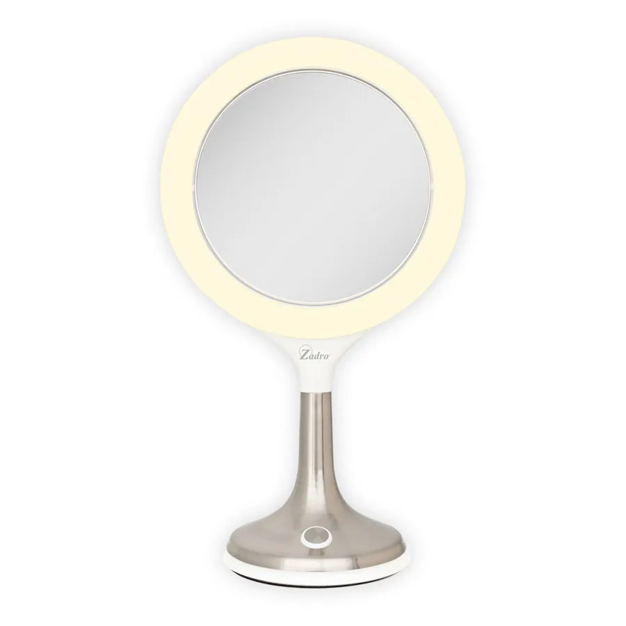 zadro-mood-therapy-espejo-de-maquillaje-iluminado-led-con-aumento-8x-1x image 1