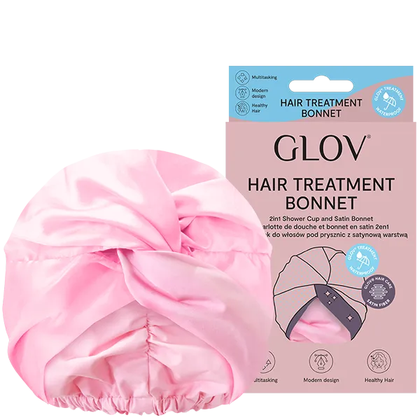 glov-hair-treatment-bonnet-2-en-1-gorro-de-ducha-con-capa-de-sat-n-para-protecci image 1