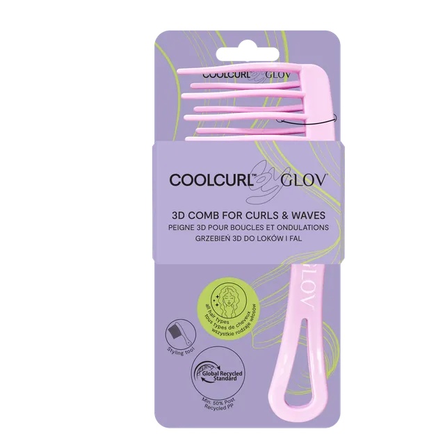 glov-coolcurl-3d-peine-moldeador-para-ondas-y-rizos image 1