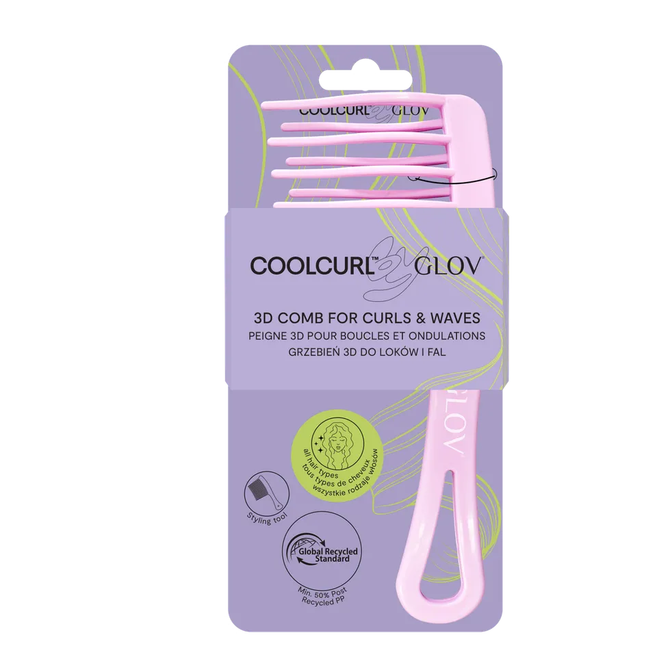 glov-coolcurl-3d-peine-moldeador-para-ondas-y-rizos image 1