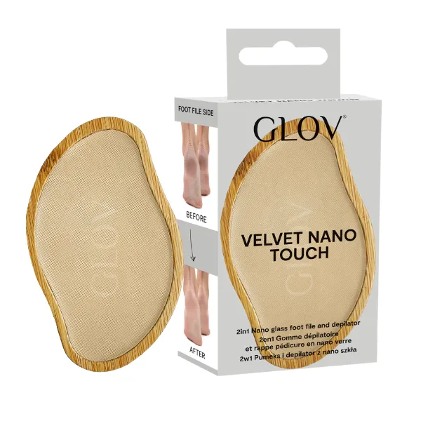 glov-velvet-nano-touch-pumice-de-nano-vidrio-y-depiladora-2-en-1 image 1