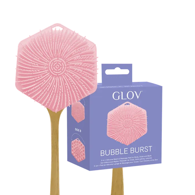 glov-bubble-burst-esponja-3-en-1-de-silicona-para-cuerpo-cuero-cabelludo-y-espal image 1