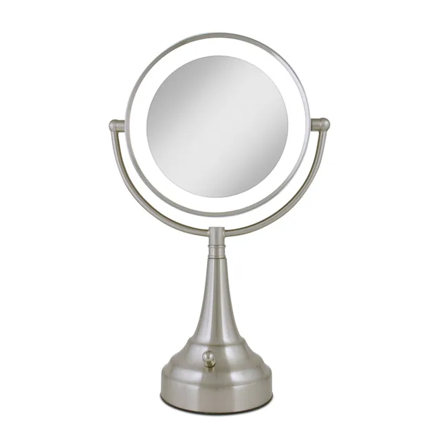 zadro-espejo-de-maquillaje-iluminado-led-inal-mbrico-con-aumento-10x-1x-acabado- image 1