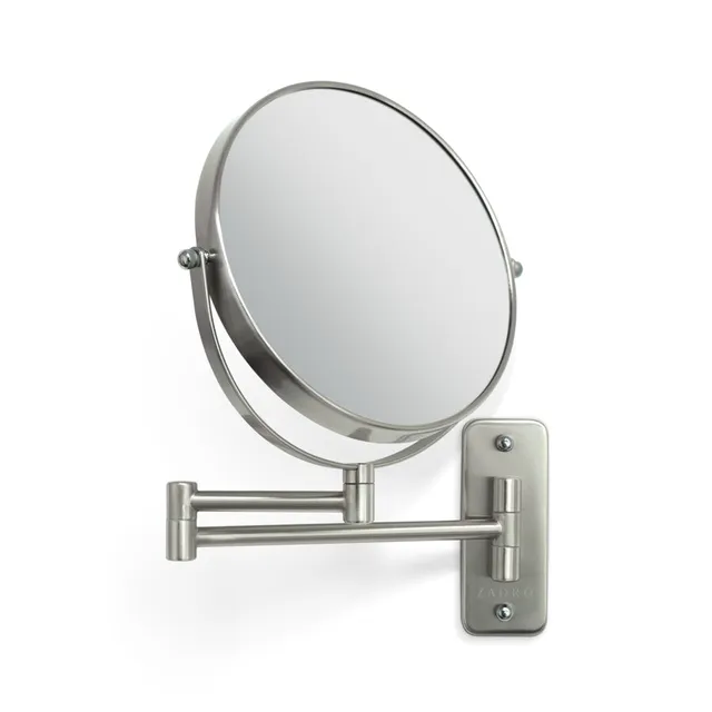 zadro-espejo-de-maquillaje-de-pared-con-magnificaci-n-doble-cara-5x-1x-y-brazo-a image 1