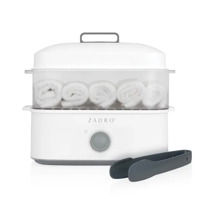 zadro-vaporizador-de-toallas-de-sobremesa-con-pinzas-dep-sito-de-8l-funci-n-arom image 1