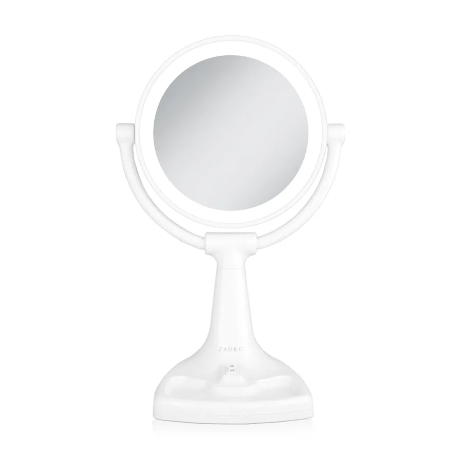 zadro-eleganze-espejo-de-maquillaje-iluminado-con-aumento-10x-1x-y-giro-270 image 1