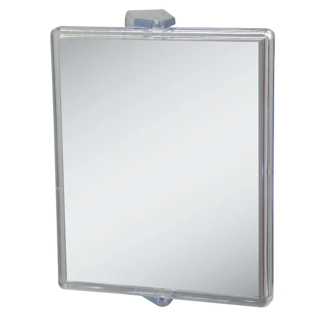 zadro-fogless-swivel-espejo-de-ducha-giratorio-antiniebla-con-aumento-2x-y-vento image 1
