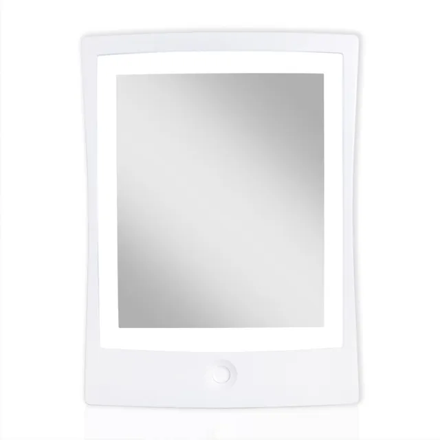 zadro-espejo-de-ducha-antivaho-con-luz-led-recargable-y-montaje-adhesivo image 1