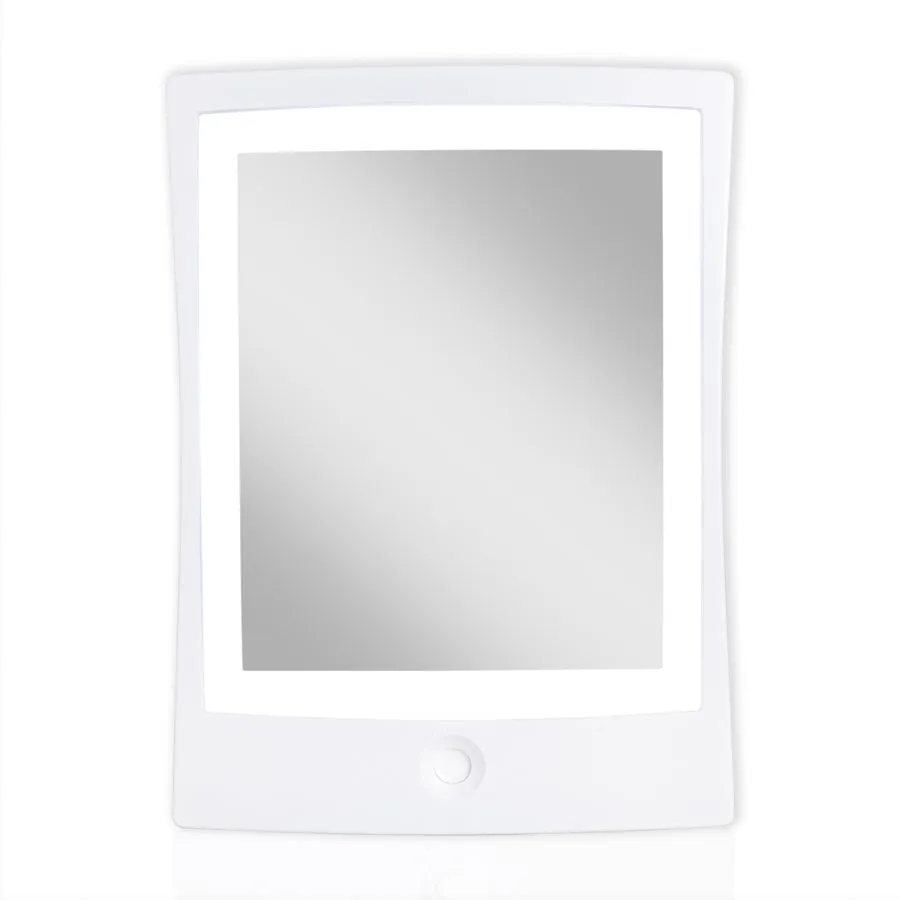 zadro-espejo-de-ducha-antivaho-con-luz-led-recargable-y-montaje-adhesivo image 1