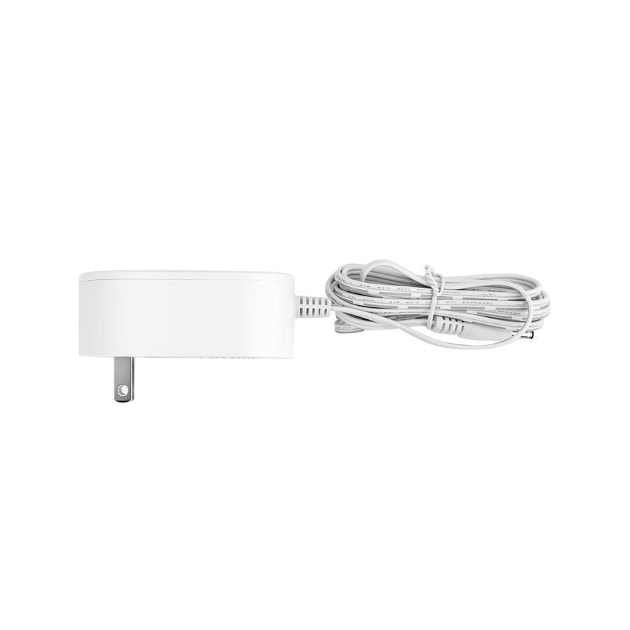 zadro-12v-1a-power-cord-adapter-adaptador-de-corriente-blanco-con-conector-barre image 2