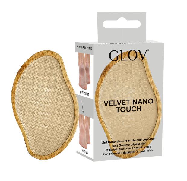 glov-velvet-nano-touch-pumice-de-nano-vidrio-y-depiladora-2-en-1 image 1
