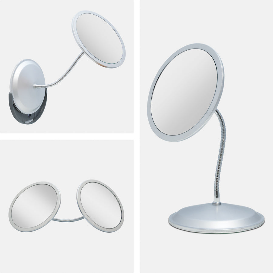 zadro-gooseneck-espejo-de-maquillaje-de-pared-con-brazo-flexible-aumento-10x-5x- image 7