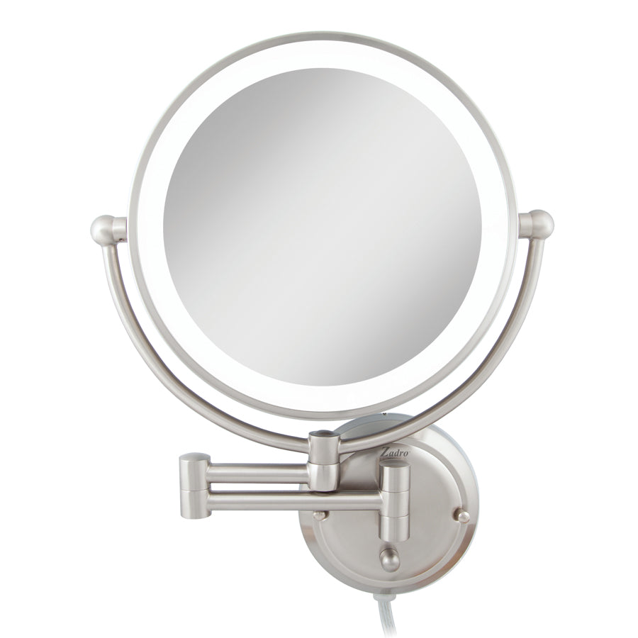 zadro-glamour-espejo-de-pared-iluminado-con-amplificaci-n-5x-1x-n-quel-satinado image 7