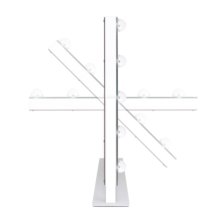 zadro-espejo-de-maquillaje-hollywood-con-15-bombillas-led-25-x-20-1x-aumento-luz image 7