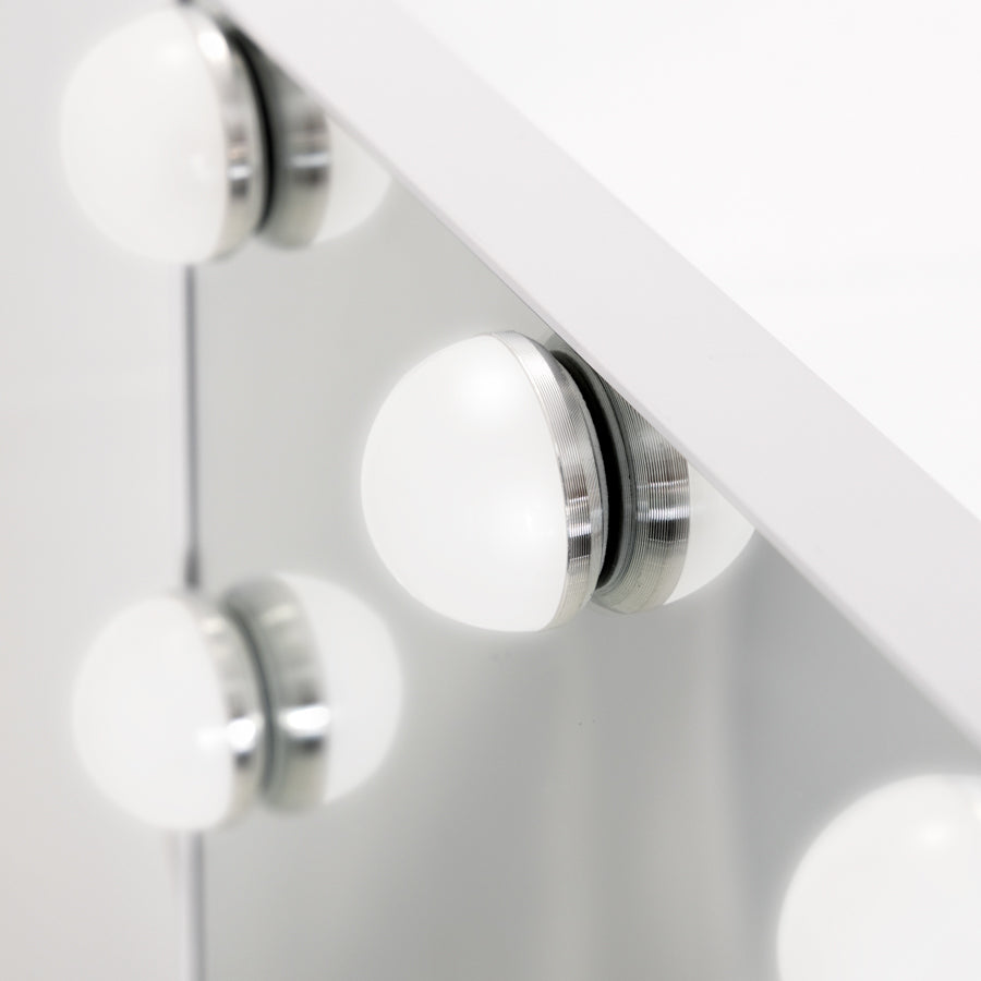 zadro-espejo-de-maquillaje-hollywood-vertical-con-9-bombillas-led-regulables-12- image 7