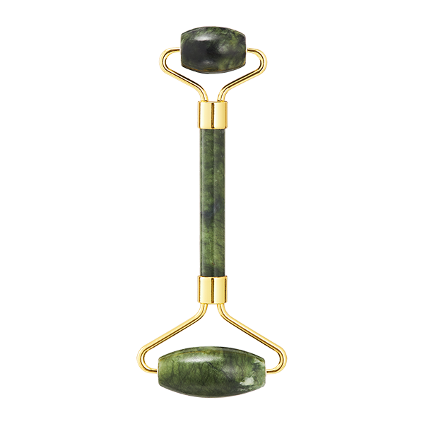glov-roller-facial-de-piedra-rodillo-de-masaje-de-cuarzo-rosa-y-jade-verde-outle image 4