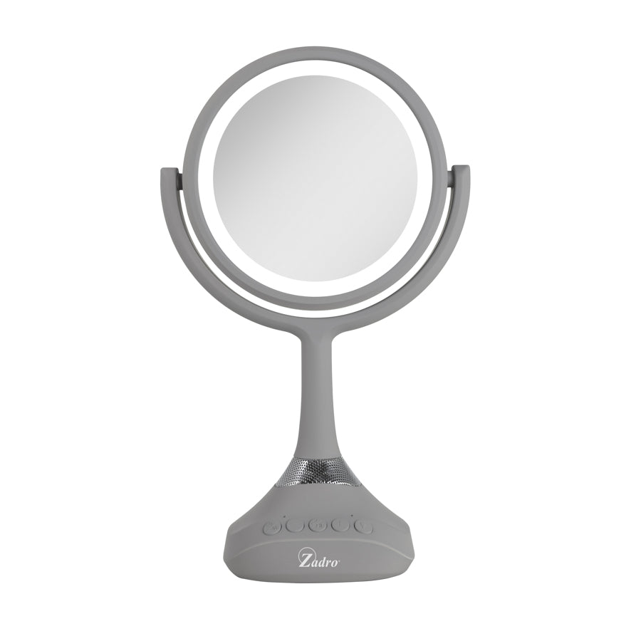 zadro-espejo-de-maquillaje-iluminado-con-aumento-1x-5x-bluetooth-y-usb-doble-car image 1