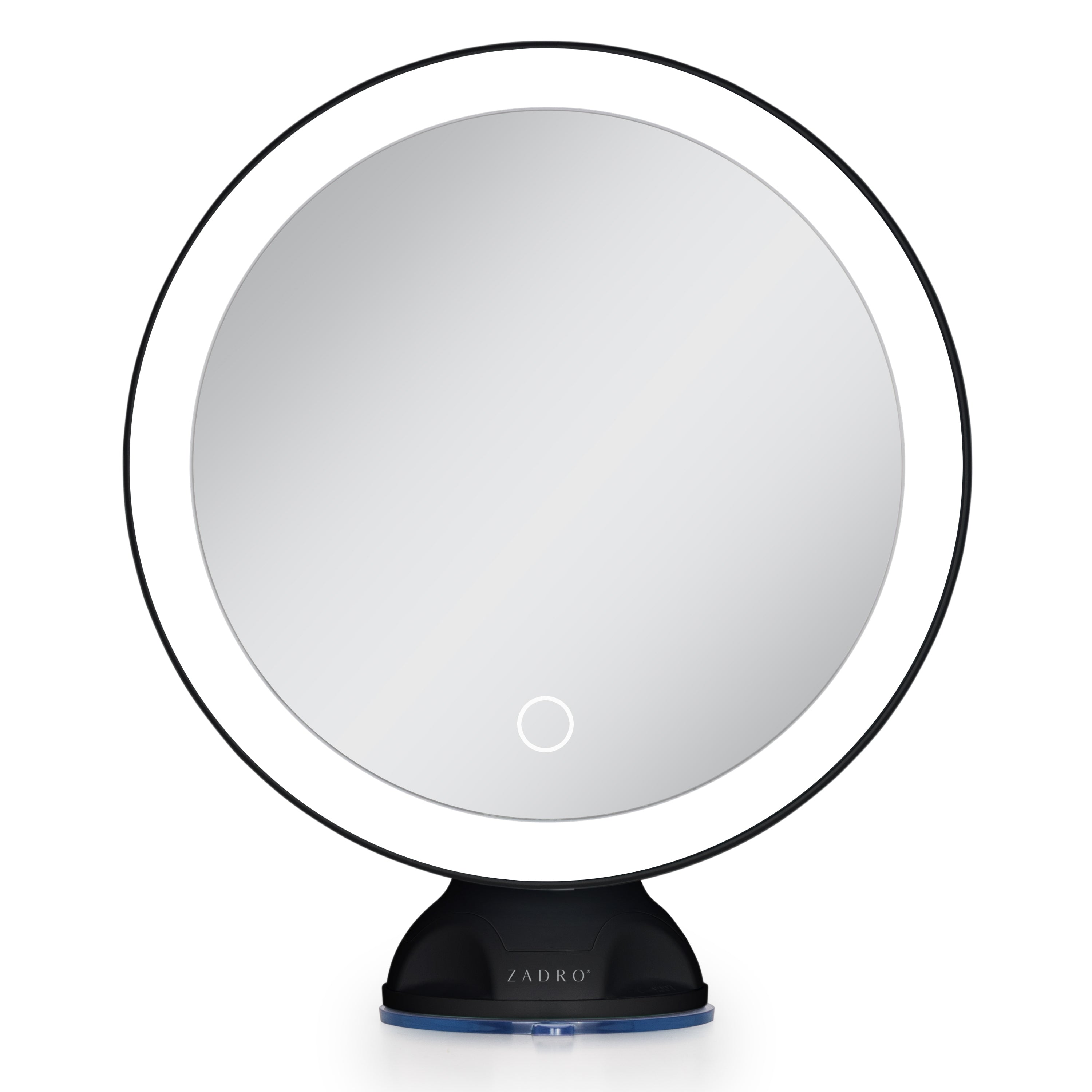 zadro-espejo-de-maquillaje-iluminado-led-de-pared-con-ventosa-y-aumento-10x-con- image 2