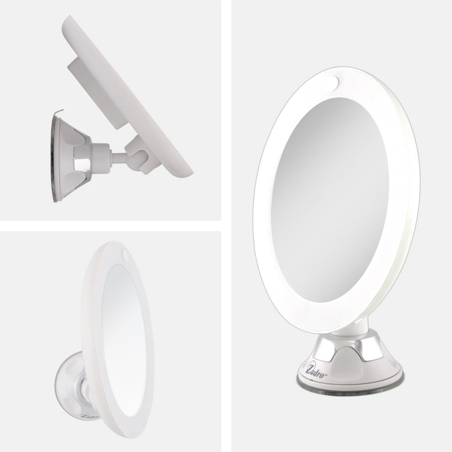 zadro-lighted-wall-mounted-makeup-mirror-espejo-de-pared-led-con-ventosa-aumento image 5