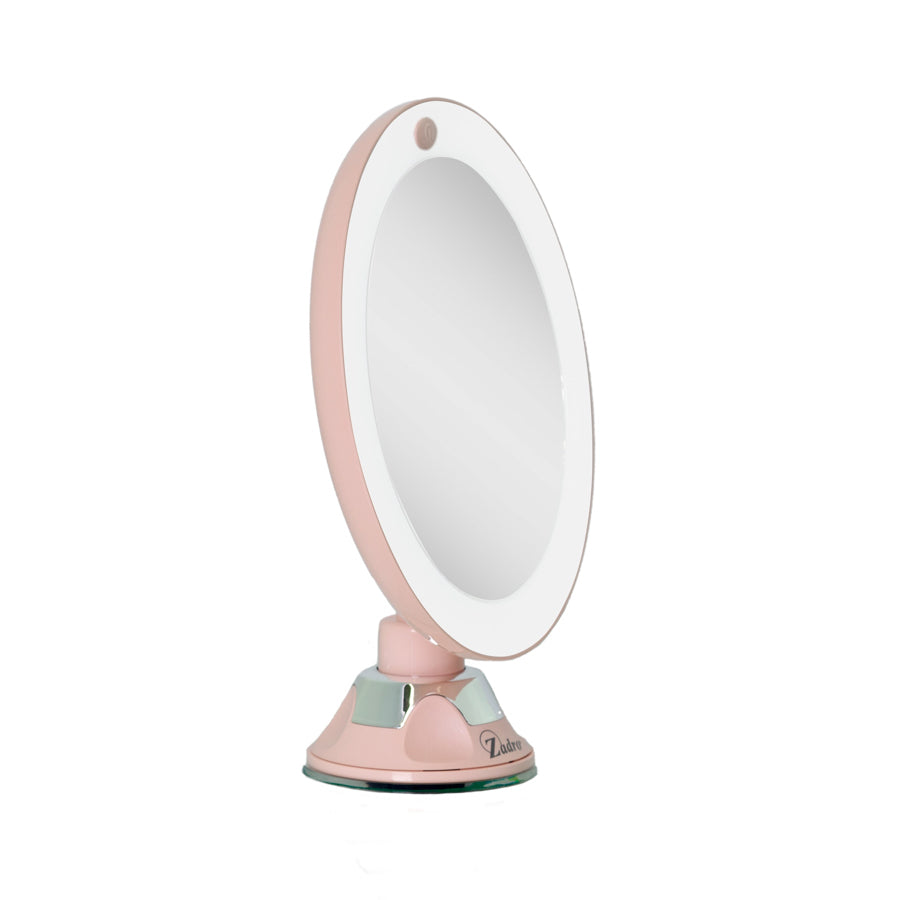 zadro-lighted-wall-mounted-makeup-mirror-espejo-de-pared-led-con-ventosa-aumento image 6