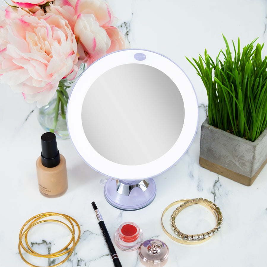 zadro-lighted-wall-mounted-makeup-mirror-espejo-de-pared-led-con-ventosa-aumento image 4