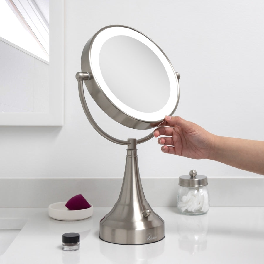 zadro-espejo-de-maquillaje-iluminado-led-inal-mbrico-con-aumento-10x-1x-acabado- image 5