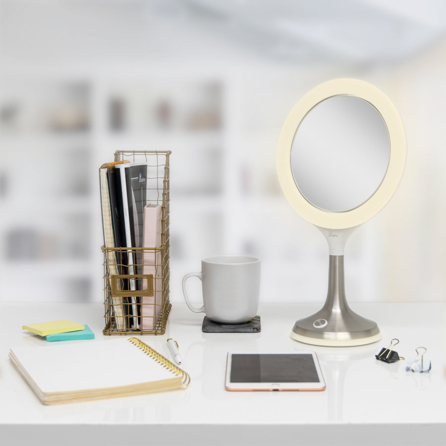 zadro-mood-therapy-espejo-de-maquillaje-iluminado-led-con-aumento-8x-1x image 6