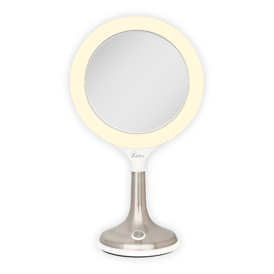 zadro-mood-therapy-espejo-de-maquillaje-iluminado-led-con-aumento-8x-1x image 1