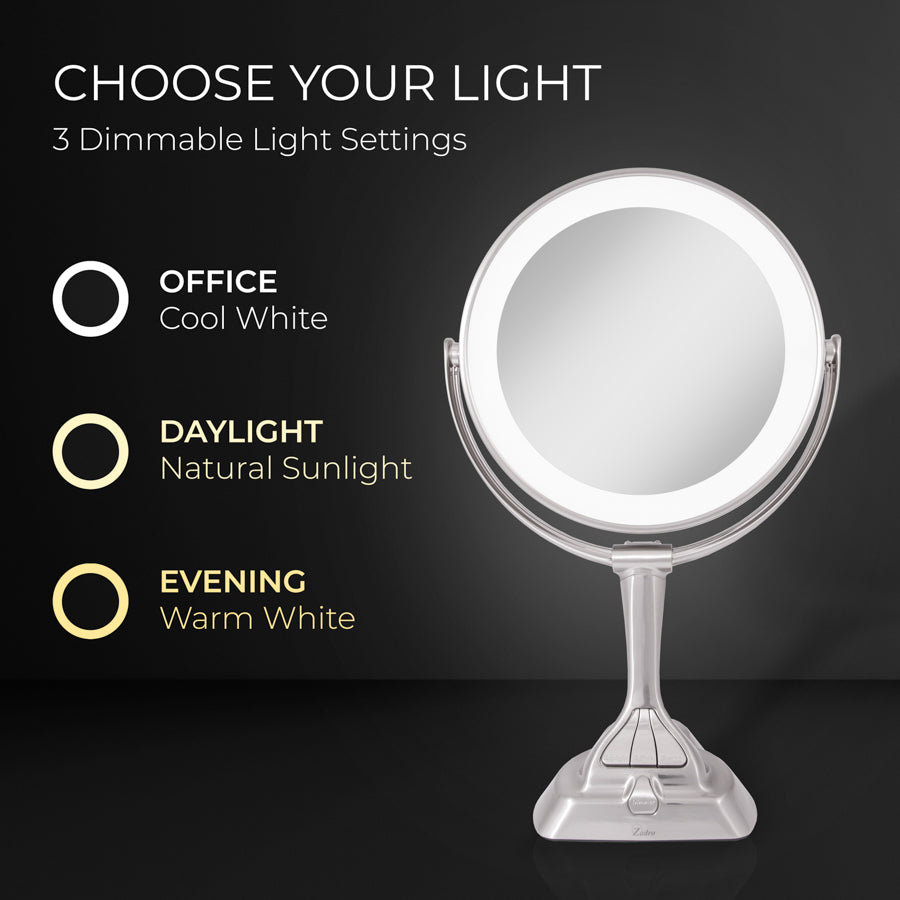 zadro-espejo-de-maquillaje-iluminado-con-aumento-10x-1x-y-smart-dimmer-t-ctil image 4