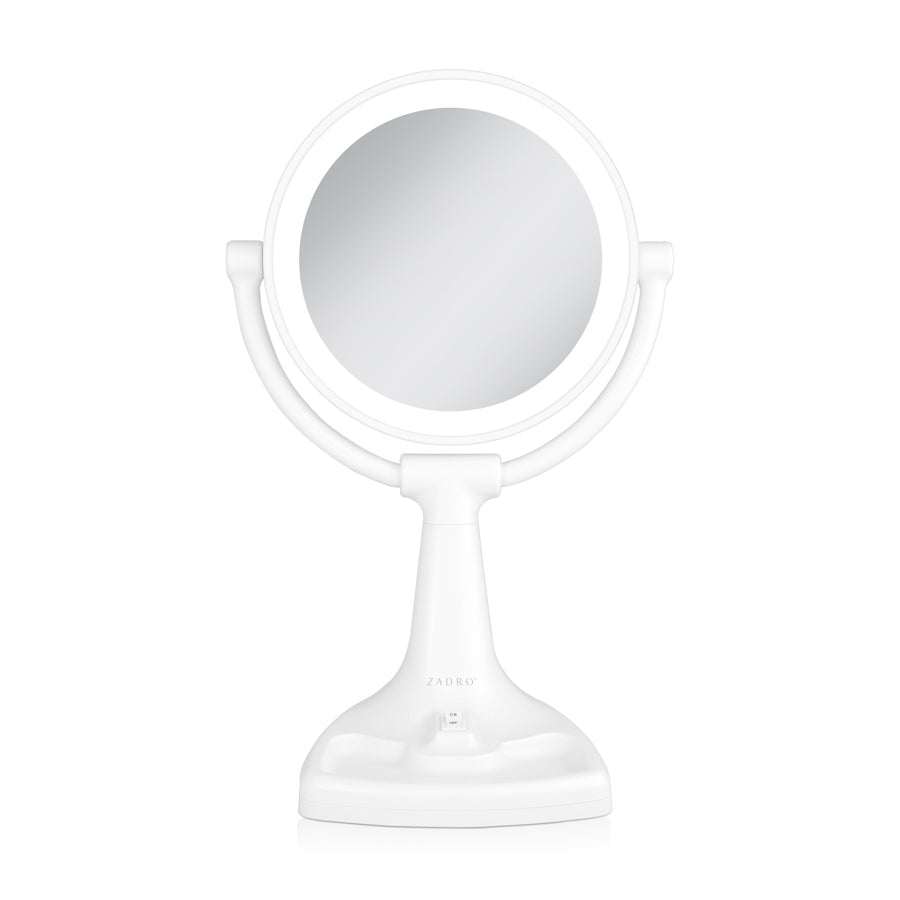 zadro-max-bright-espejo-iluminado-de-sobremesa-para-maquillaje-con-aumento-dual- image 1