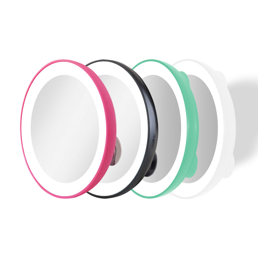 zadro-lighted-compact-mirror-espejo-compacto-iluminado-led-con-ventosa-y-aumento image 5