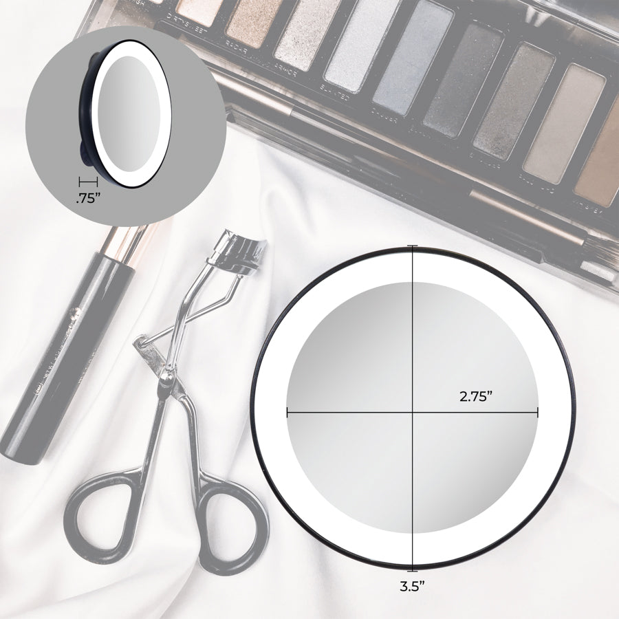 zadro-lighted-compact-mirror-espejo-compacto-iluminado-led-con-ventosa-y-aumento image 3