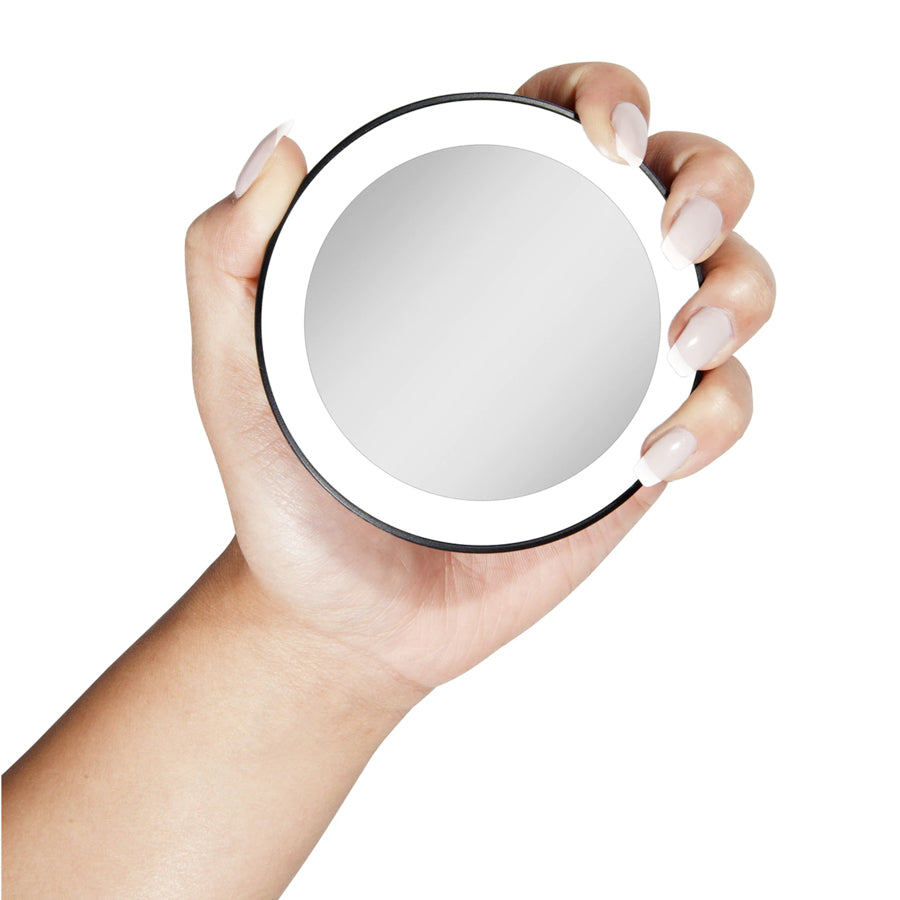 zadro-lighted-compact-mirror-espejo-compacto-iluminado-led-con-ventosa-y-aumento image 4