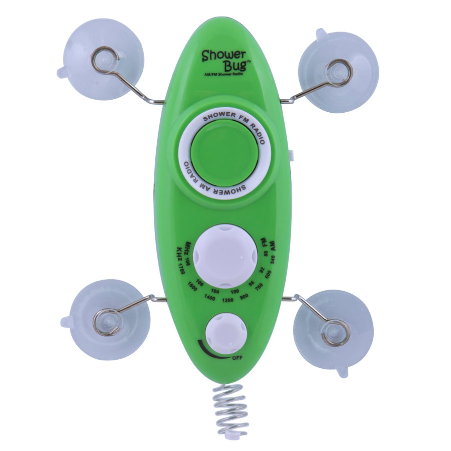 zadro-shower-bug-2-0-radio-de-ducha-am-fm-impermeable-con-ventosas-y-sintonizado image 6