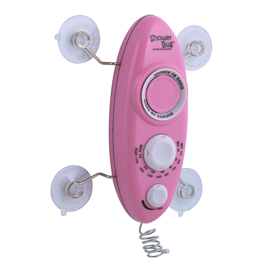 zadro-shower-bug-2-0-radio-de-ducha-am-fm-impermeable-con-ventosas-y-sintonizado image 4