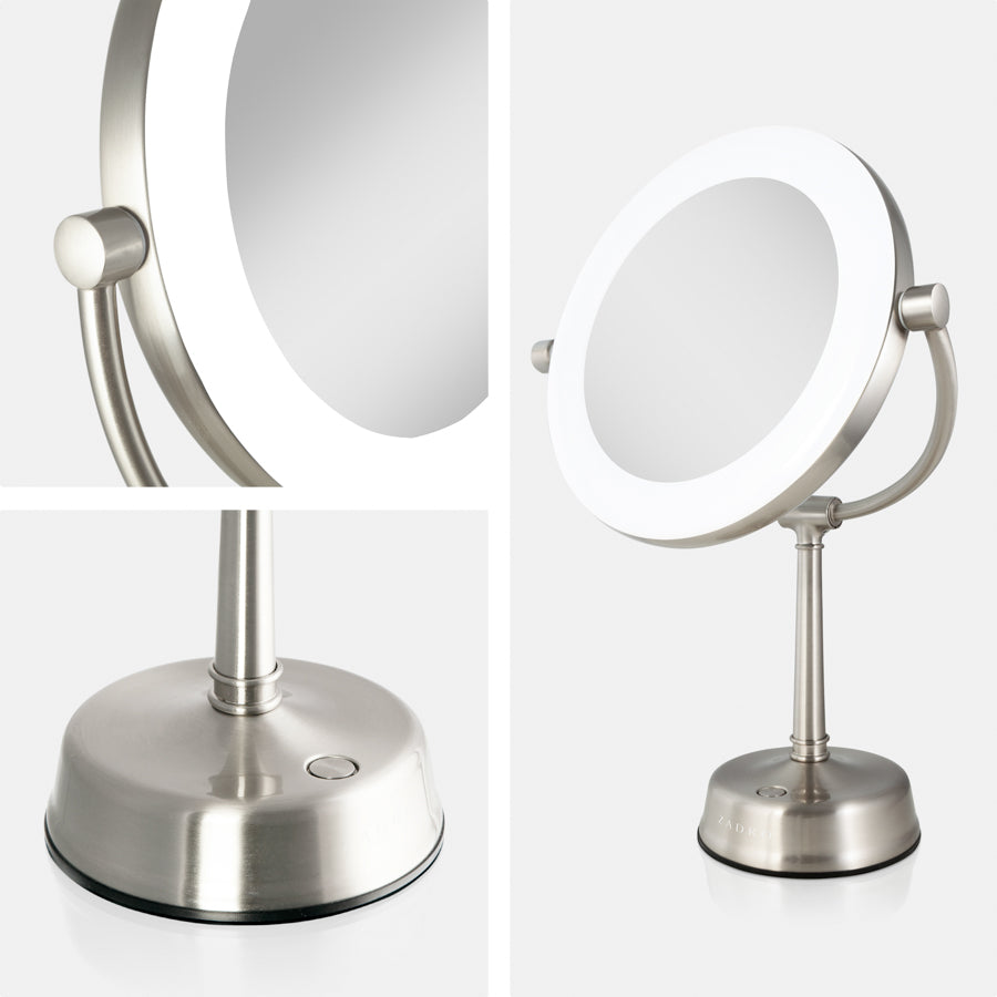 zadro-lexington-espejo-de-maquillaje-iluminado-led-con-aumento-1x-10x-y-atenuado image 8