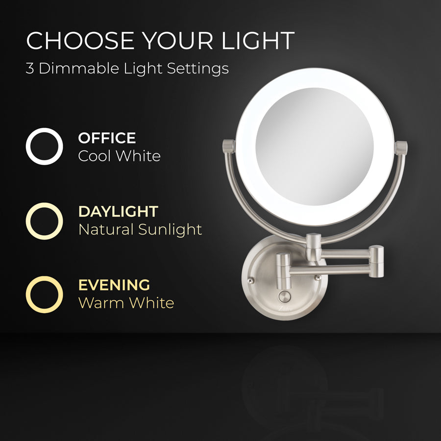 zadro-lexington-espejo-de-pared-iluminado-para-maquillaje-con-led-de-3-tonos-aum image 5