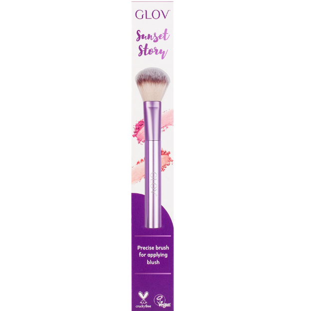 glov-sunset-story-pincel-para-colorete-de-cerdas-sint-ticas-con-cabeza-ovalada-d image 3