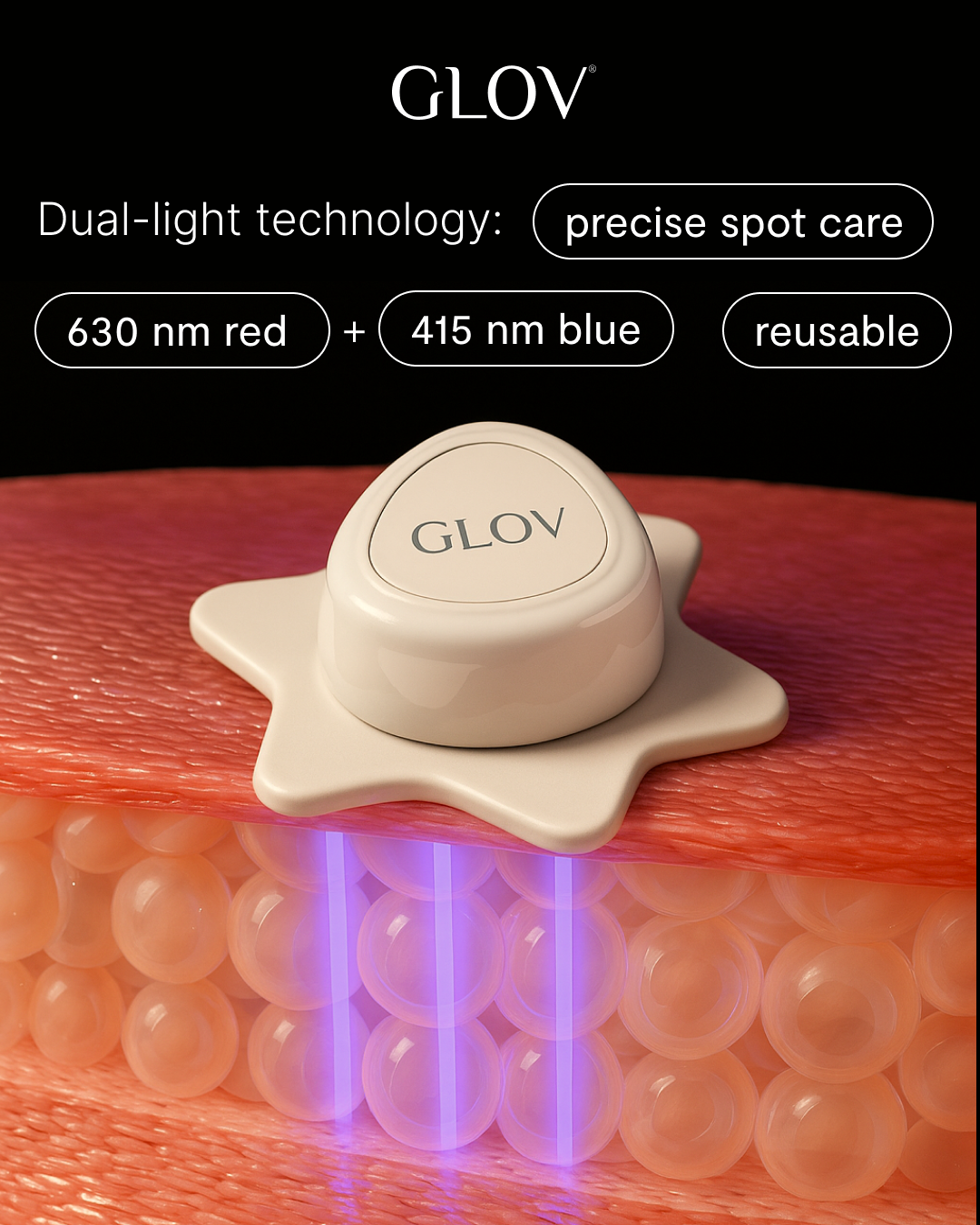 glov-supernova-dispositivo-led-port-til-con-estuche-de-carga-para-tratamiento-de image 3