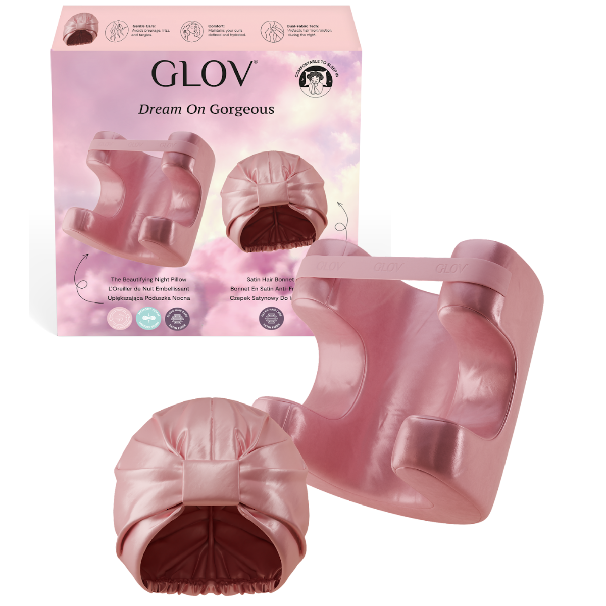 glov-set-lujo-dream-on-gorgeous-set-de-regalo-de-belleza-y-cuidado-nocturno image 1