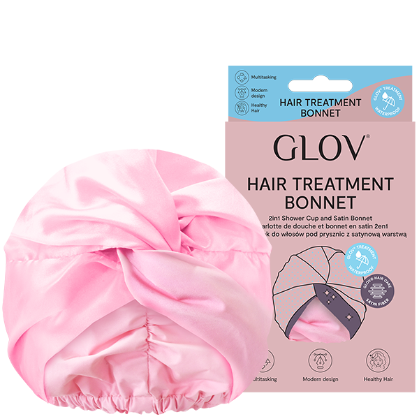 glov-hair-treatment-bonnet-2-en-1-gorro-de-ducha-con-capa-de-sat-n-para-protecci image 1