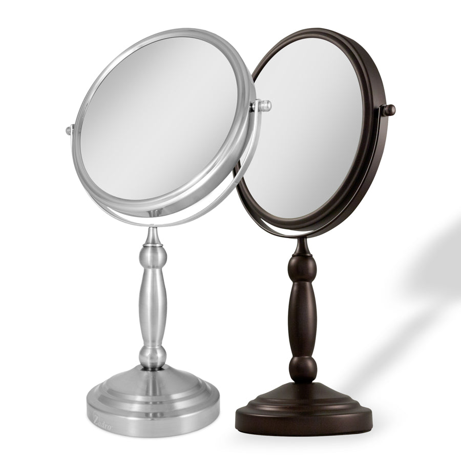 zadro-espejo-de-maquillaje-con-aumento-doble-y-base-giratoria-de-encimera image 4