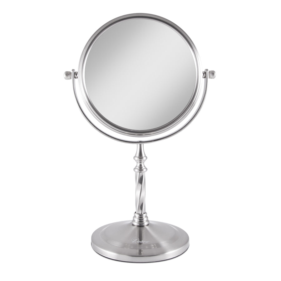 zadro-espejo-de-maquillaje-de-doble-cara-con-aumento-5x-y-cabezal-giratorio-360 image 1