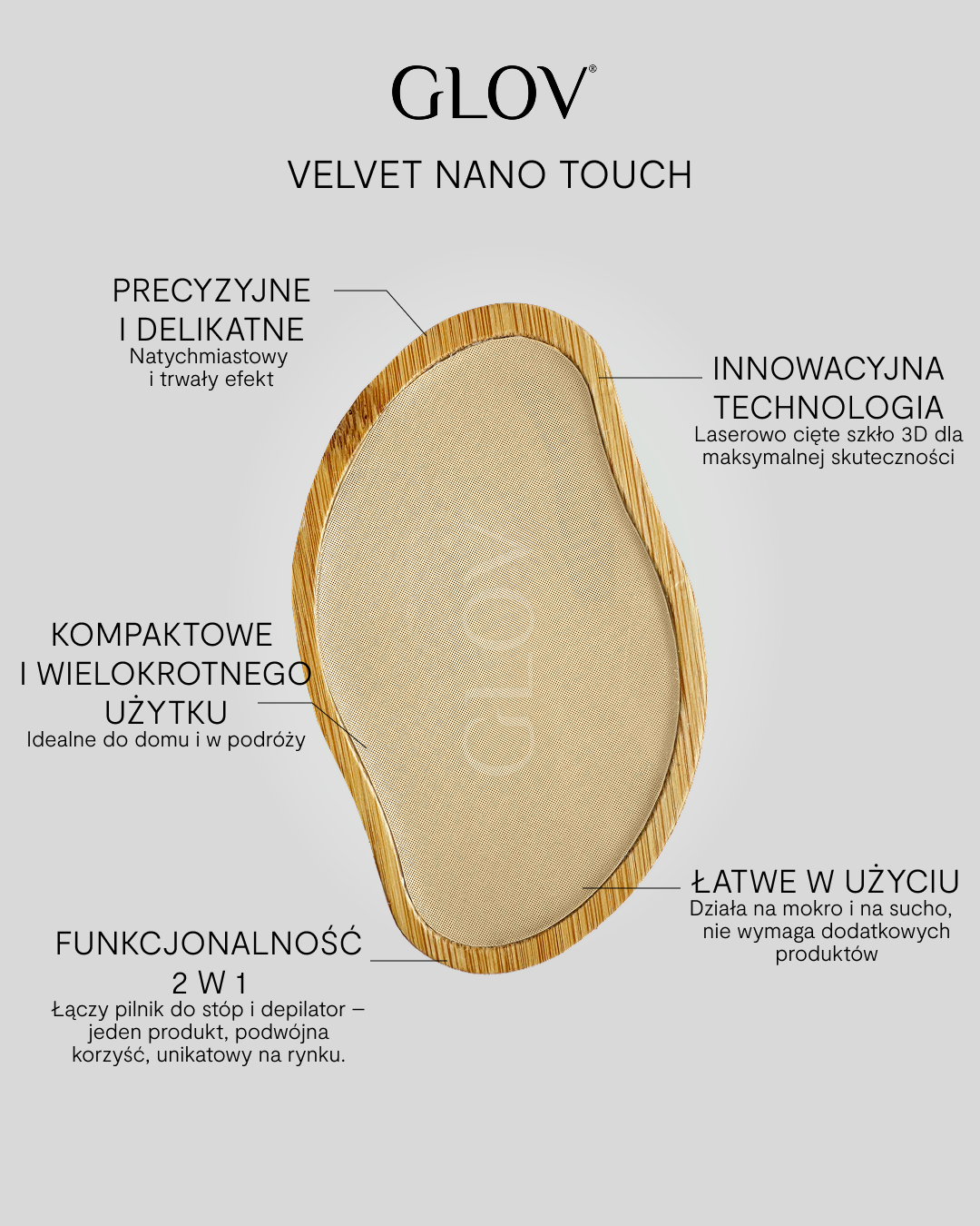 glov-velvet-nano-touch-pumice-de-nano-vidrio-y-depiladora-2-en-1 image 4